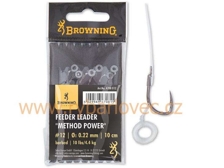 Návazec feeder Browning Method Power Pellet Band14